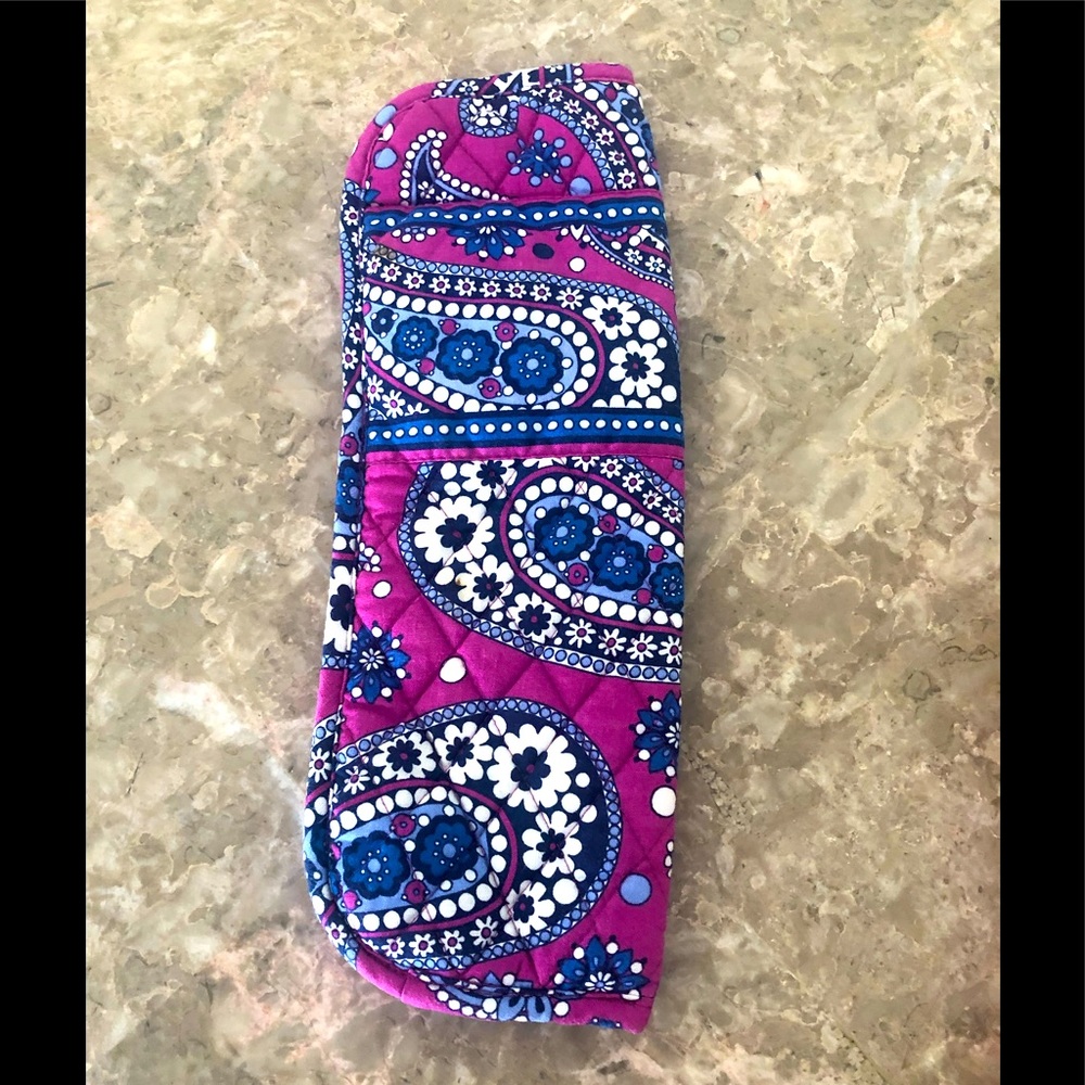 Vera Bradley Curling Iron/Flat Iron Traveling Case